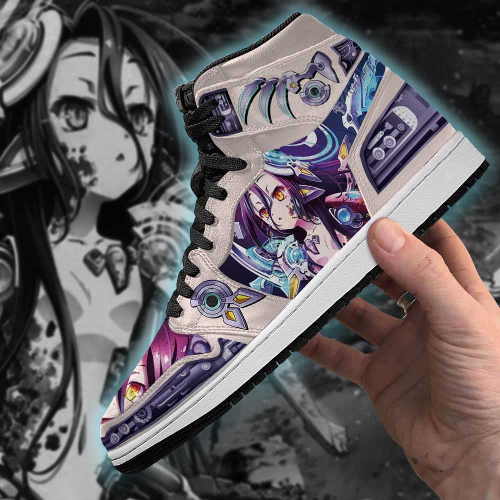 No Game No Life Shuvi JD1s Sneakers Anime Shoes For Fan, Air Jordan Hightop