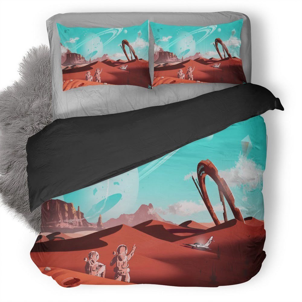 No Man’S Sky 3D Customized Duvet Cover Bedding Set