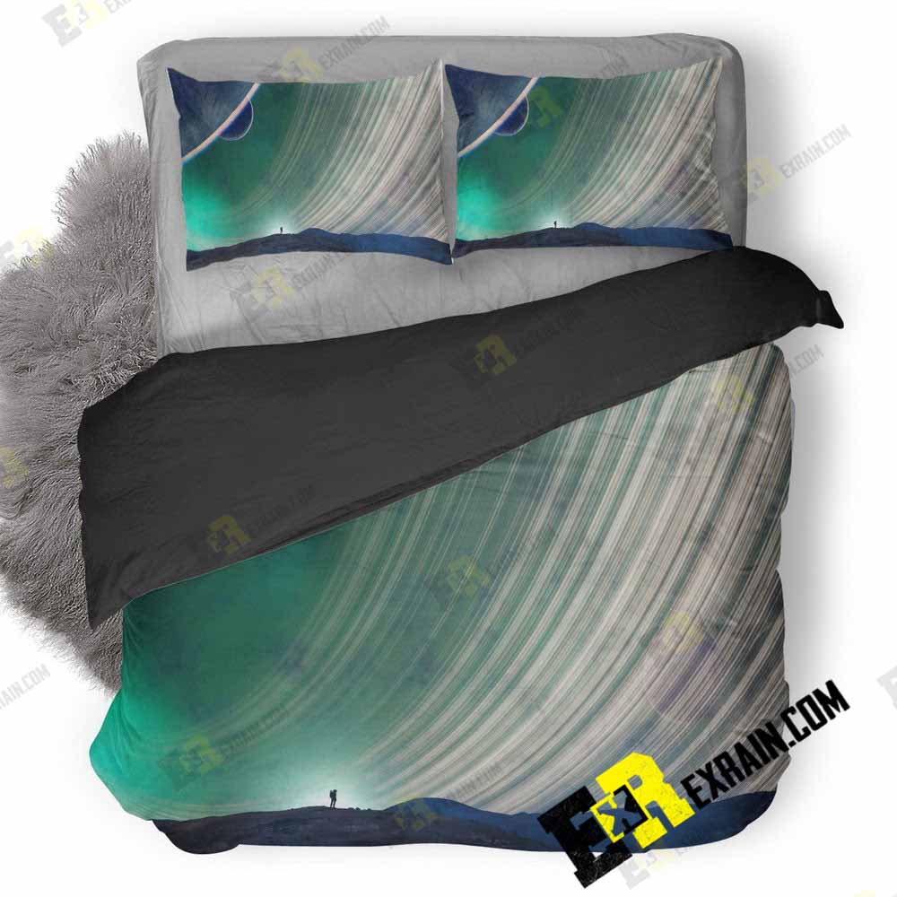 No Mans Sky Game Yr 3D Customized Duvet Cover Bedding Set