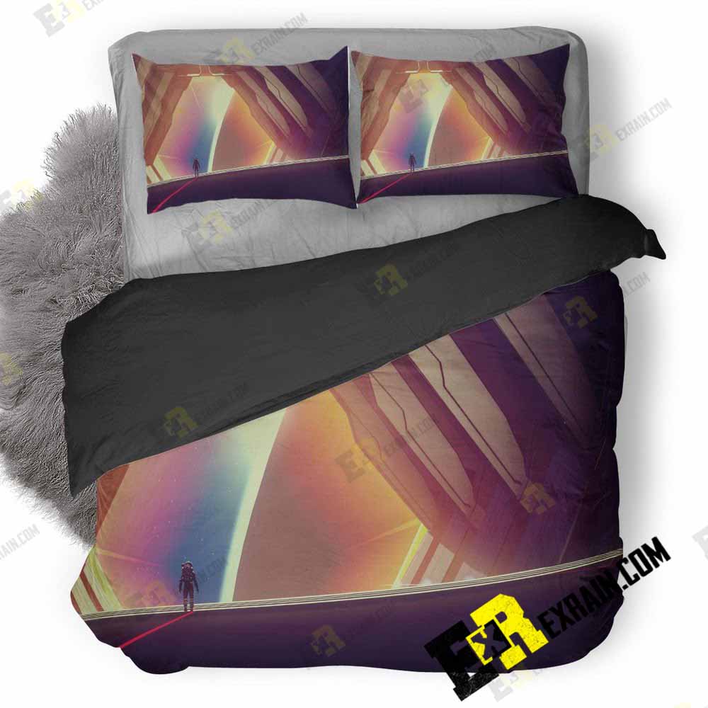 No Mans Sky Video Game Ek 3D Customized Duvet Cover Bedding Set
