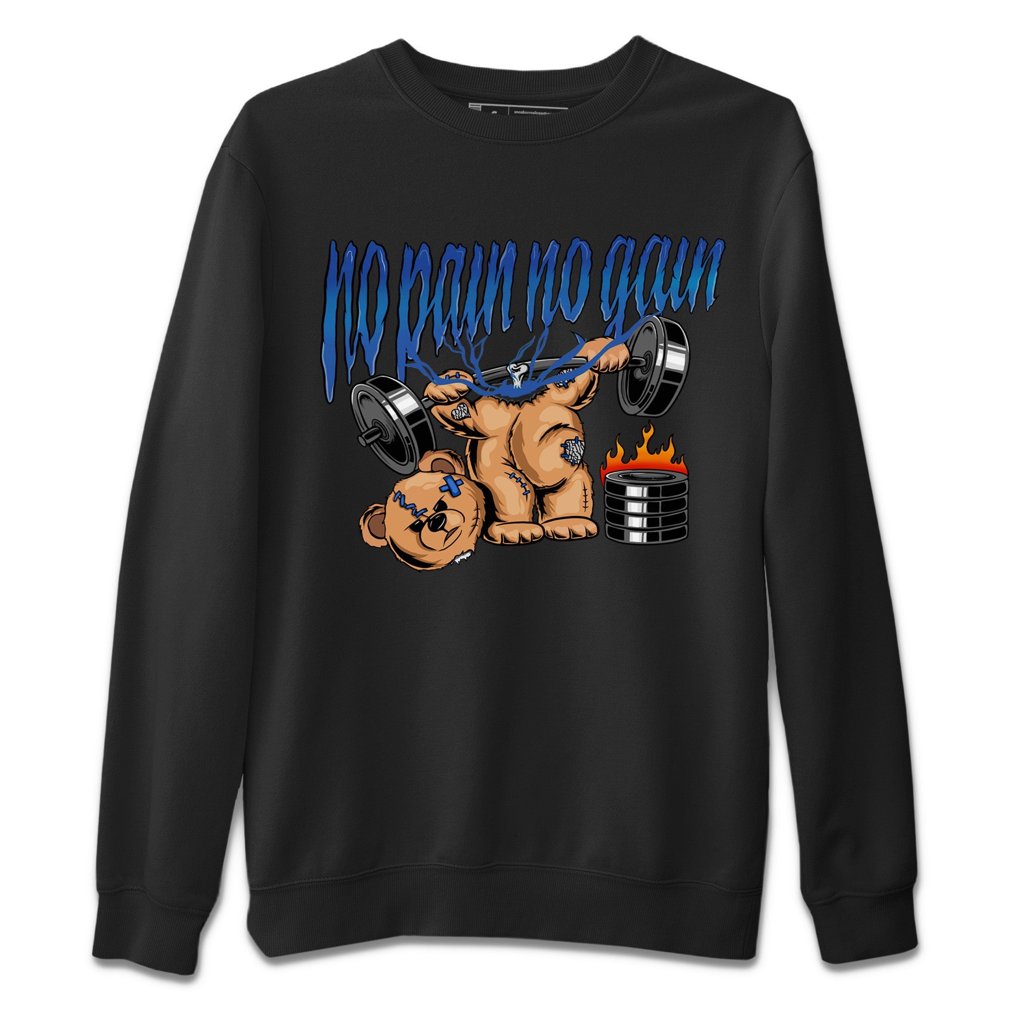 No Pain No Gain Unisex Sweater – Air Jordan 3 Wizards, Sneakers Matching Sweater