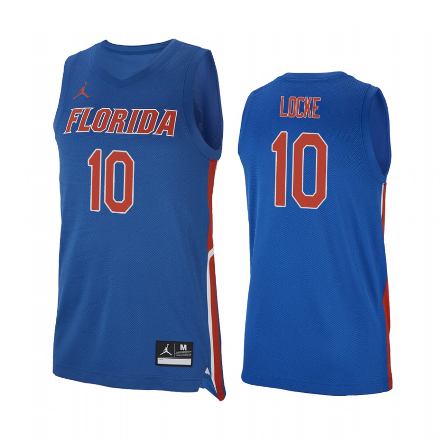 Noah Locke Florida Gators #10 College Jersey - Royal
