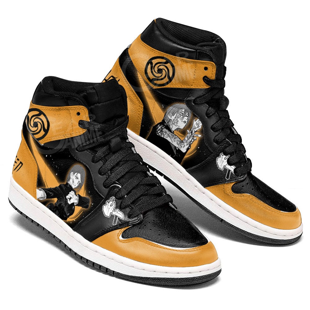 Nobara Kugisaki JD1s Sneakers Jujutsu Kaisen Anime Shoes, Air Jordan Hightop