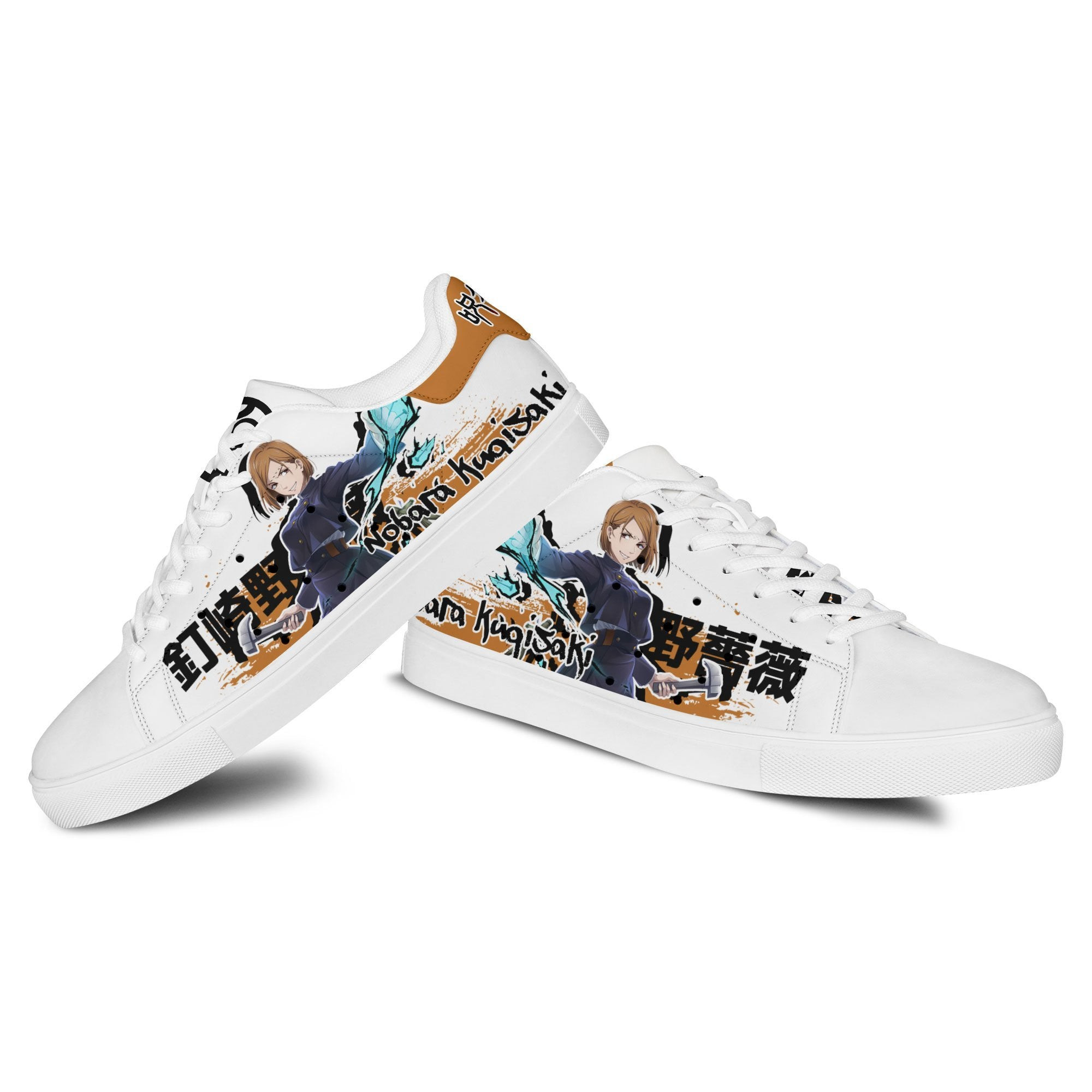 Nobara Kugisaki Skate Sneakers Custom Anime Jujutsu Kaisen Shoes