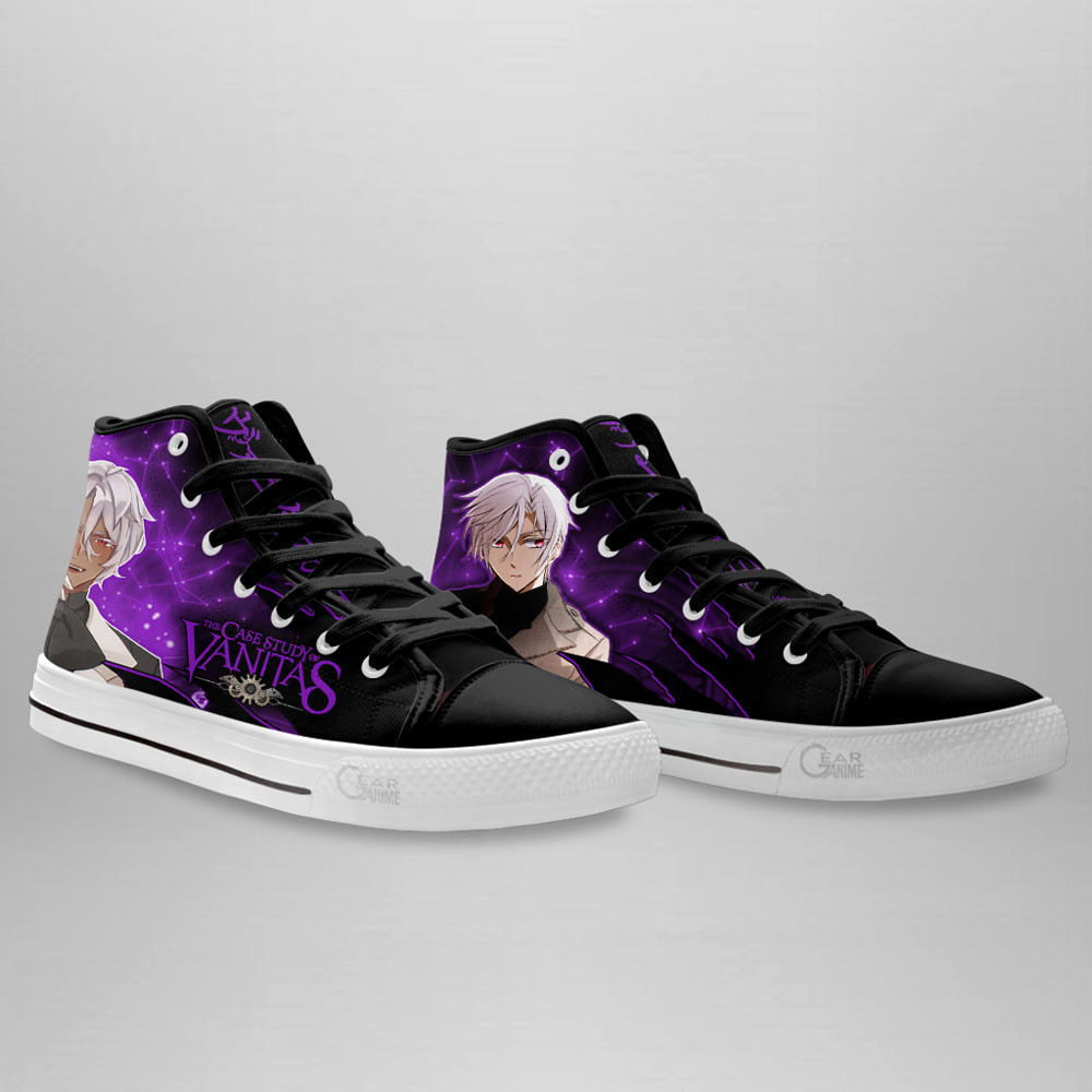 Noe High Top Shoes The Case Study of Vanitas Anime Sneakers