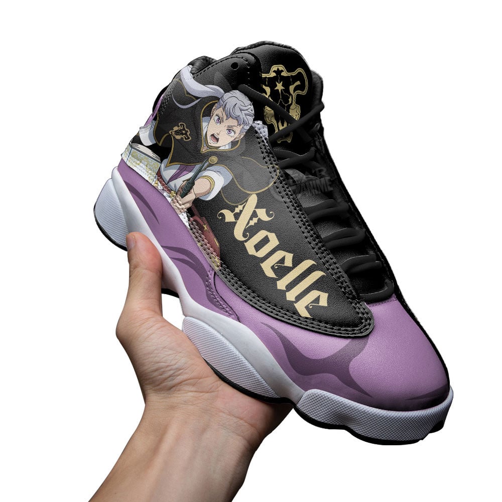 Noelle Silva JD13 Sneakers Black Clover Custom Anime Shoes