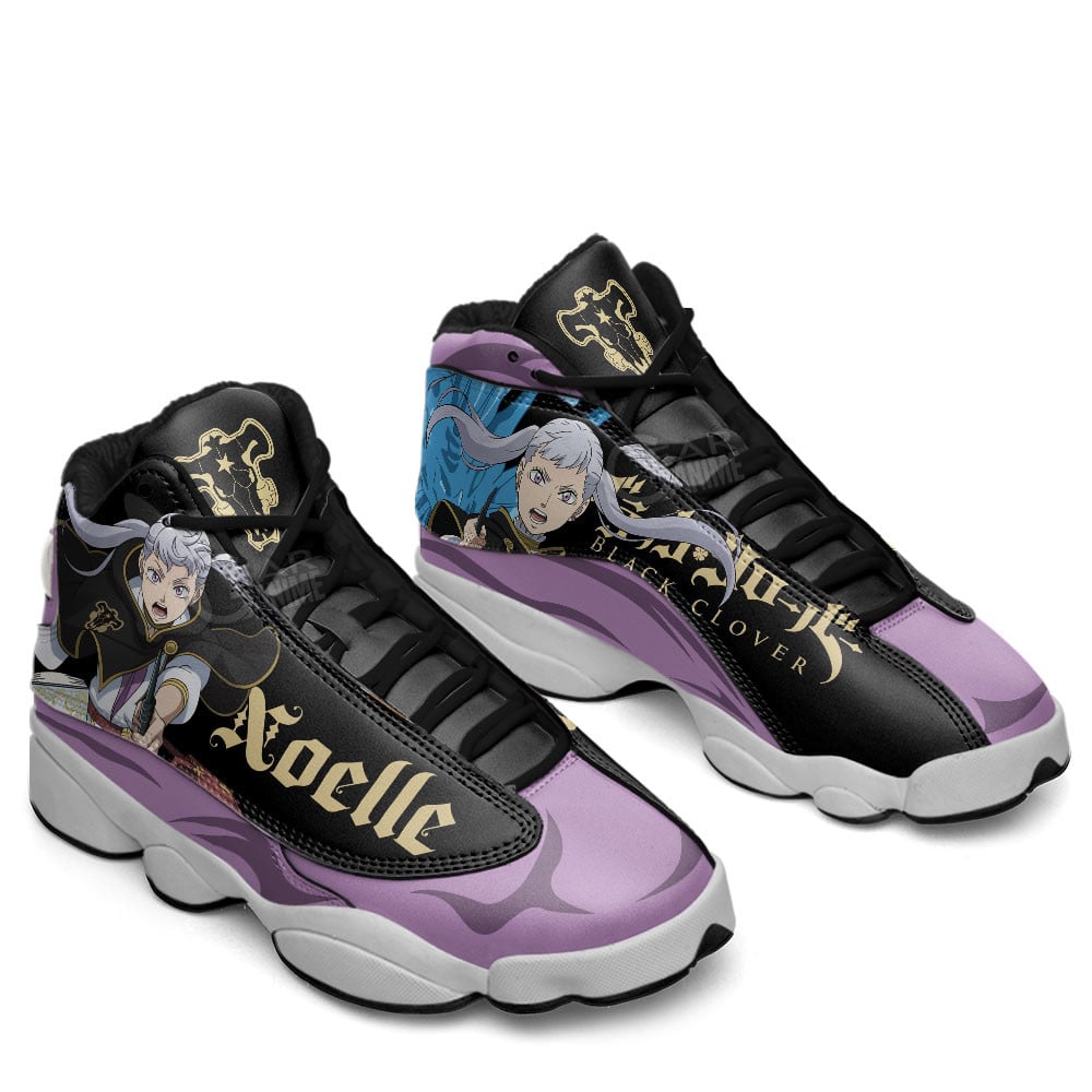 Noelle Silva JD13 Sneakers Black Clover Custom Anime Shoes