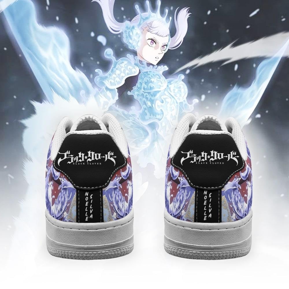 Noelle Silva Sneakers Black Bull Knight Black Clover Anime Shoes
