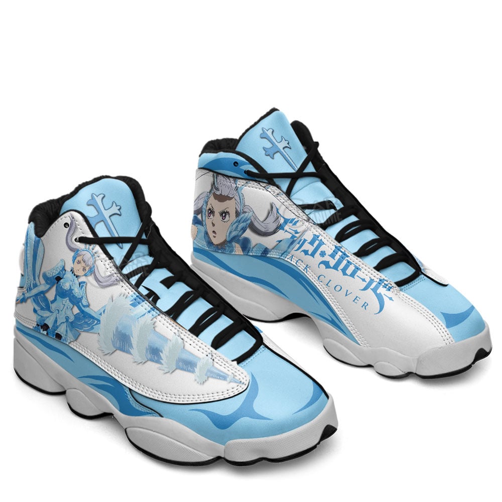 Noelle Silva Valkyrie Dress JD13 Sneakers Black Clover Custom Anime Shoes