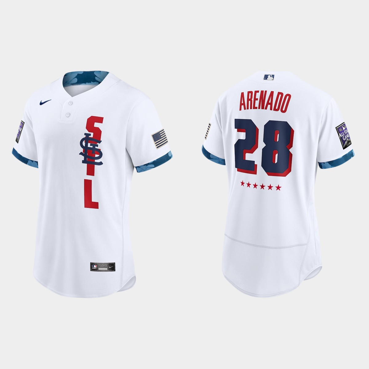 Nolan Arenado St. Louis Cardinals 2021 MLB All-Star Game Jersey - White