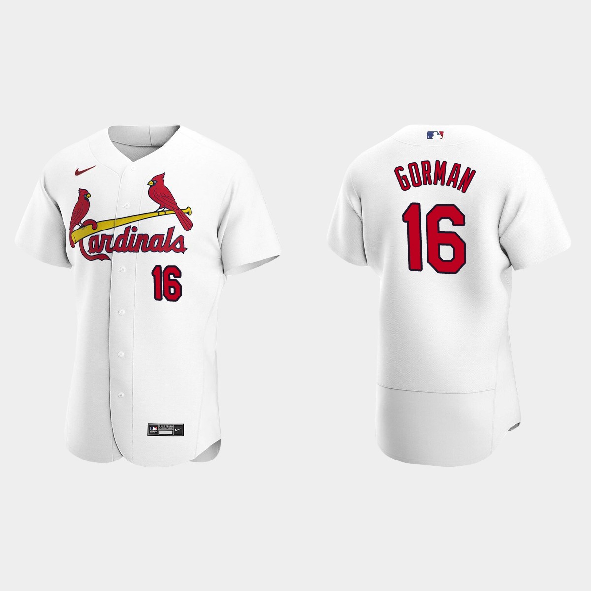Nolan Gorman St. Louis Cardinals Home Jersey - White