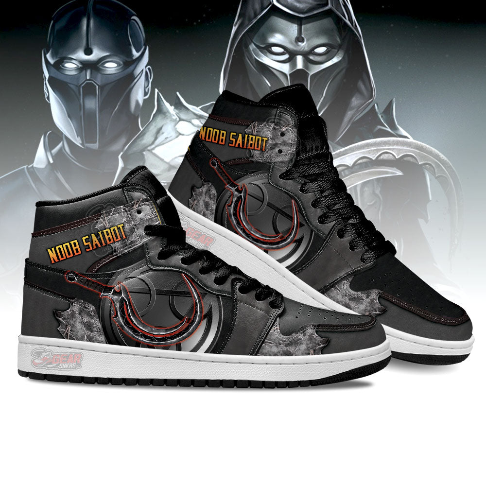 Noob Saibot Weapon Mortal Kombat JD Sneakers Shoes For Fans, Air Jordan Hightop