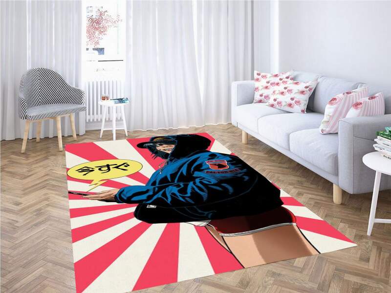 Noodle Individual Flat Carpet Rectangle Rug