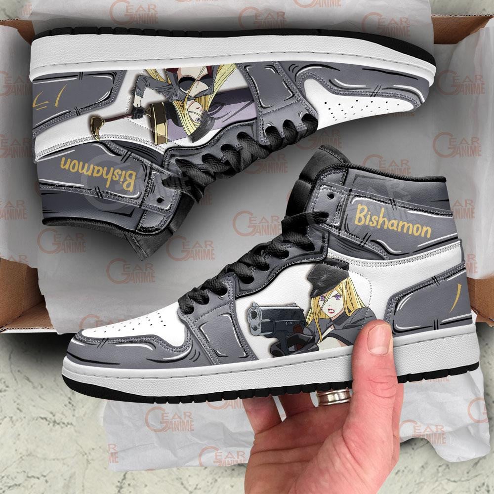 Noragami Bishamon JD1s Sneakers Anime Shoes, Air Jordan Hightop