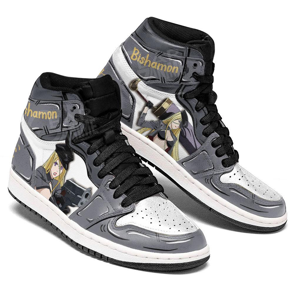 Noragami Bishamon JD1s Sneakers Anime Shoes, Air Jordan Hightop
