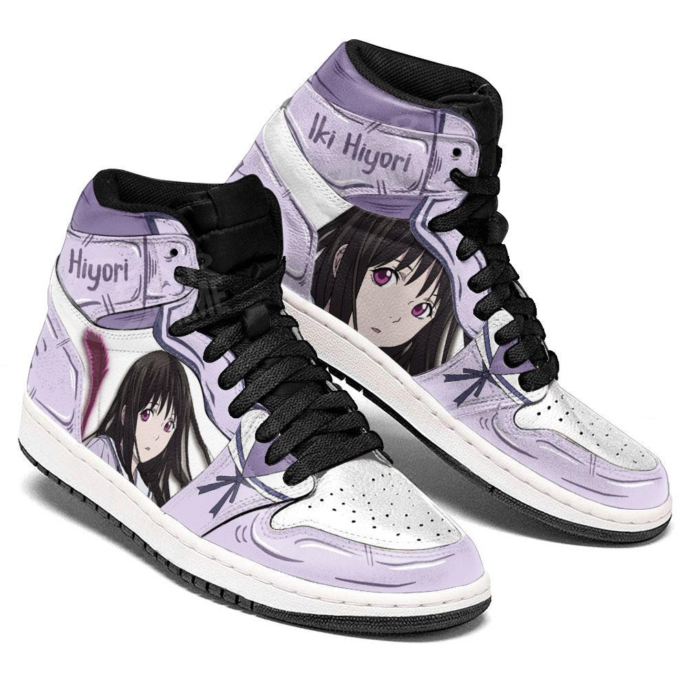 Noragami Iki Hiyori JD1s Sneakers Anime Shoes, Air Jordan Hightop