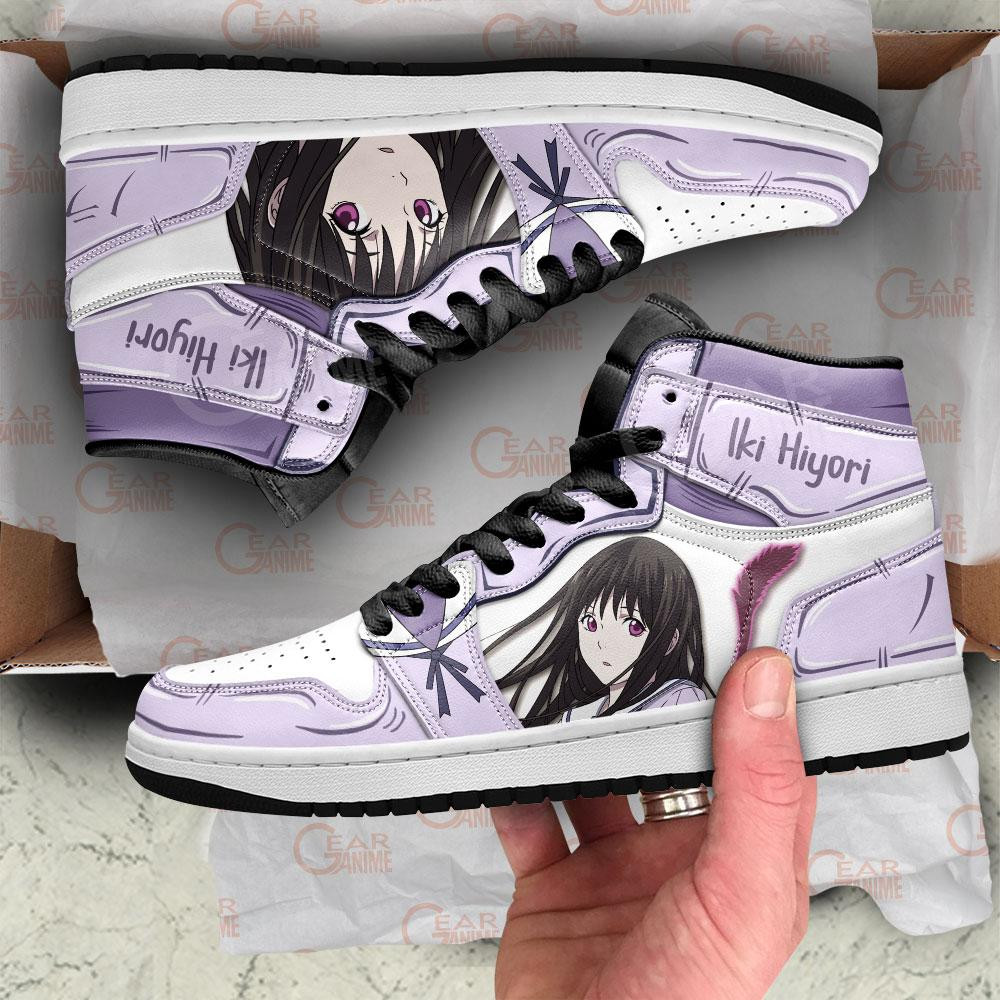 Noragami Iki Hiyori JD1s Sneakers Anime Shoes, Air Jordan Hightop