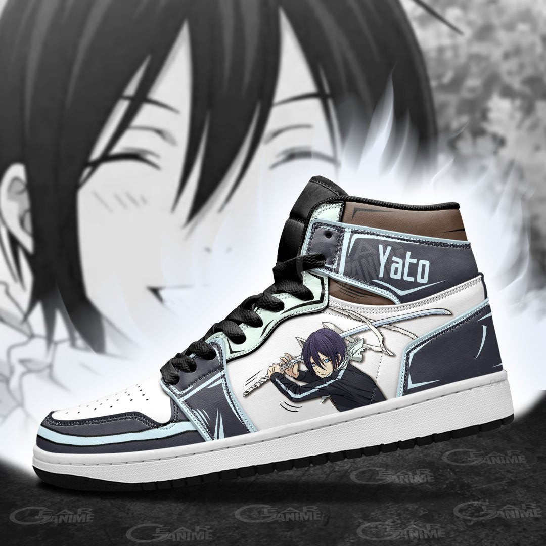 Noragami Yato JD1s Sneakers Anime Shoes, Air Jordan Hightop