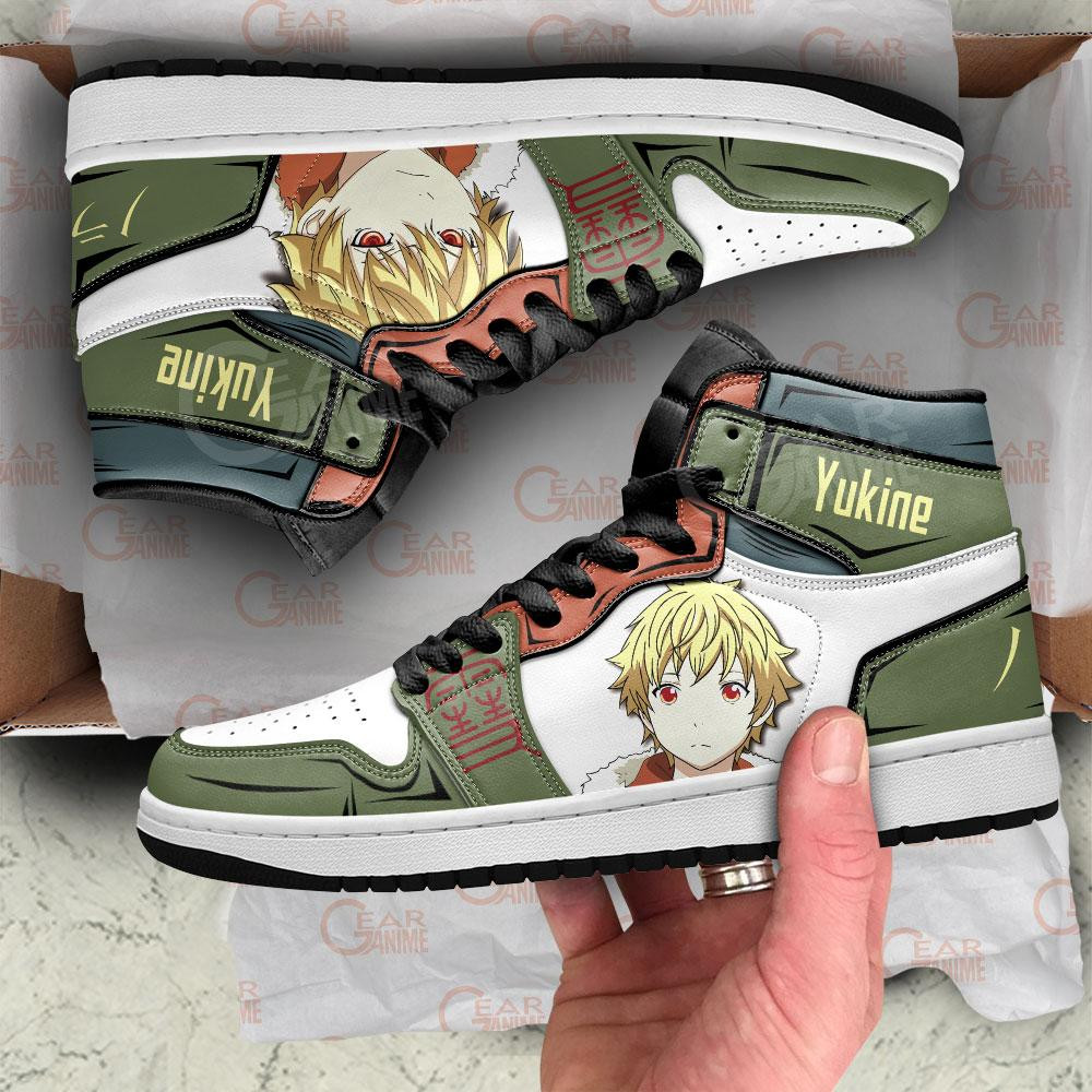 Noragami Yukine JD1s Sneakers Anime Shoes, Air Jordan Hightop
