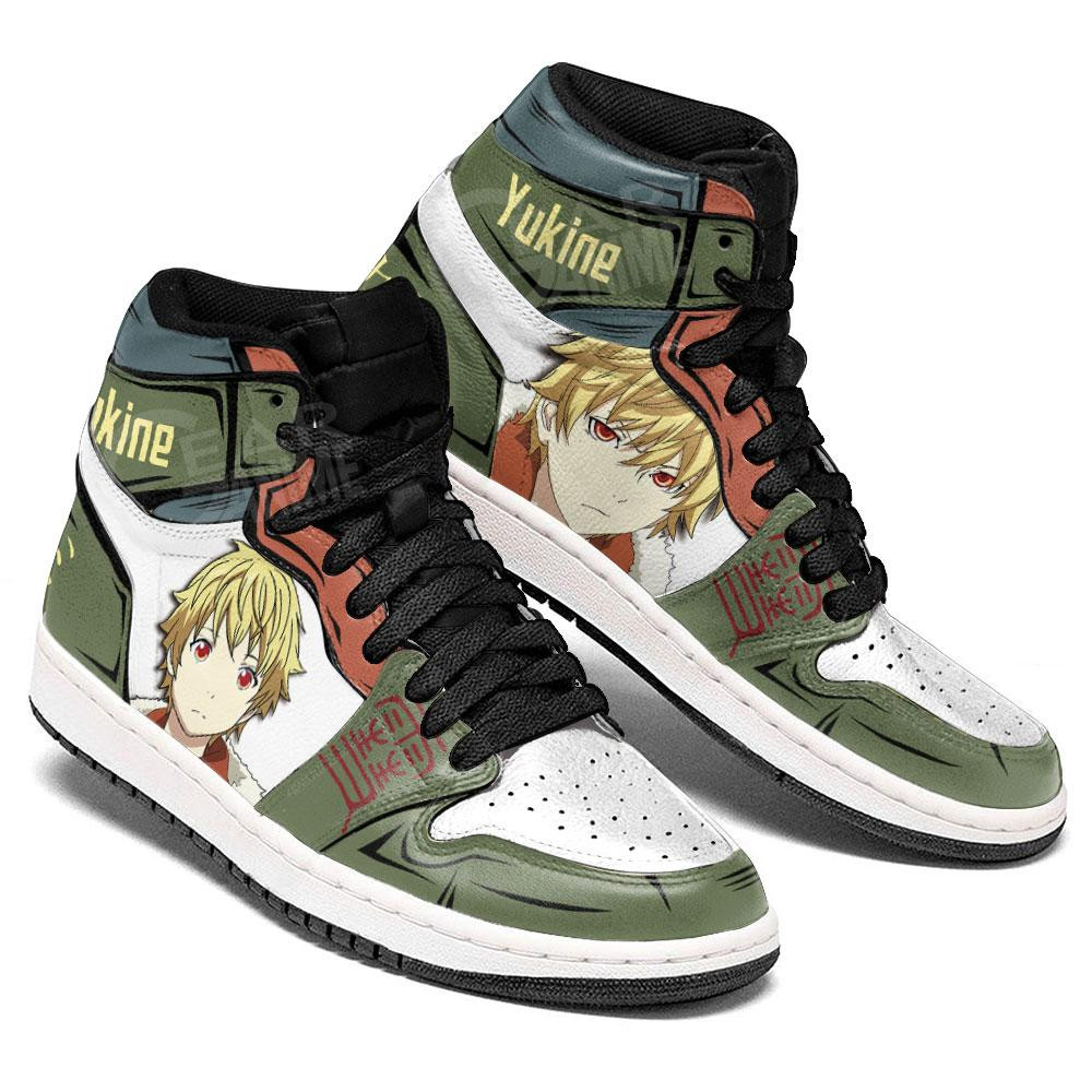 Noragami Yukine JD1s Sneakers Anime Shoes, Air Jordan Hightop