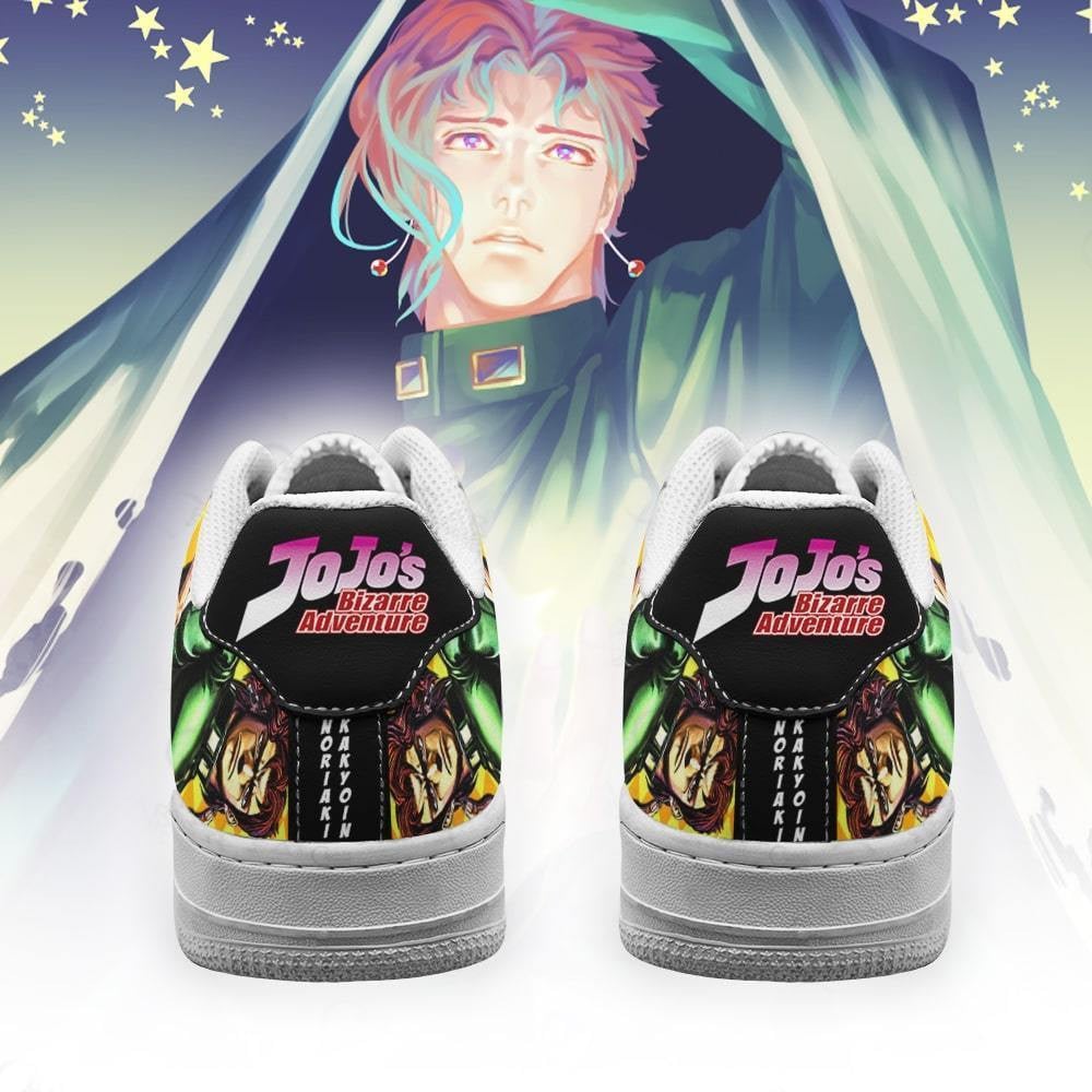 Noriaki Kakyoin Sneakers JoJo Anime Shoes Fan Gift Idea