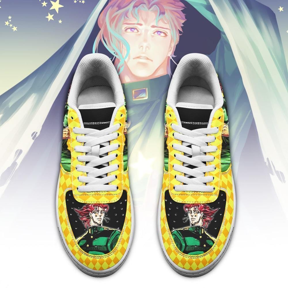 Noriaki Kakyoin Sneakers JoJo Anime Shoes Fan Gift Idea