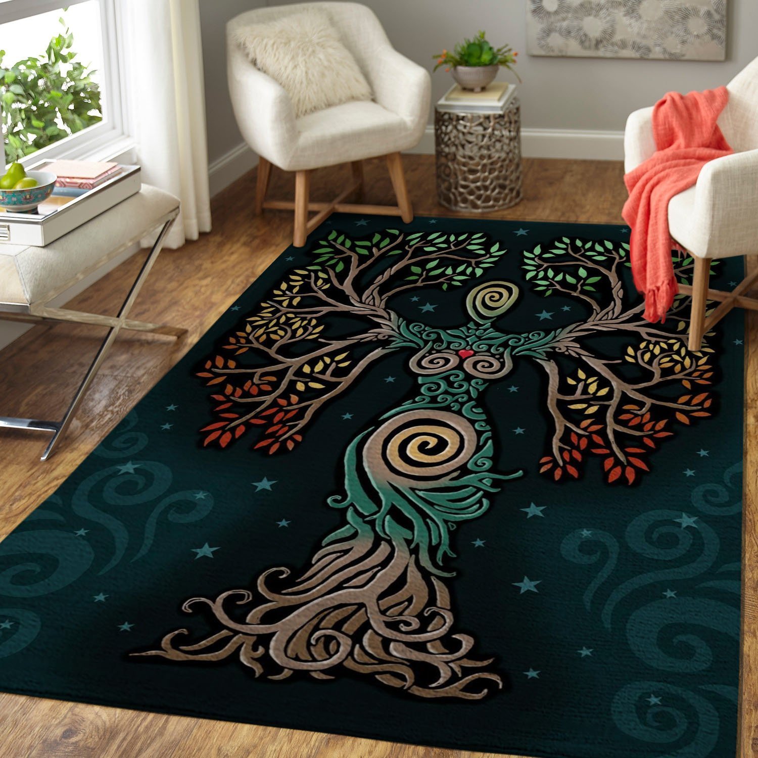Norse Myths Area Rectangle Rug
