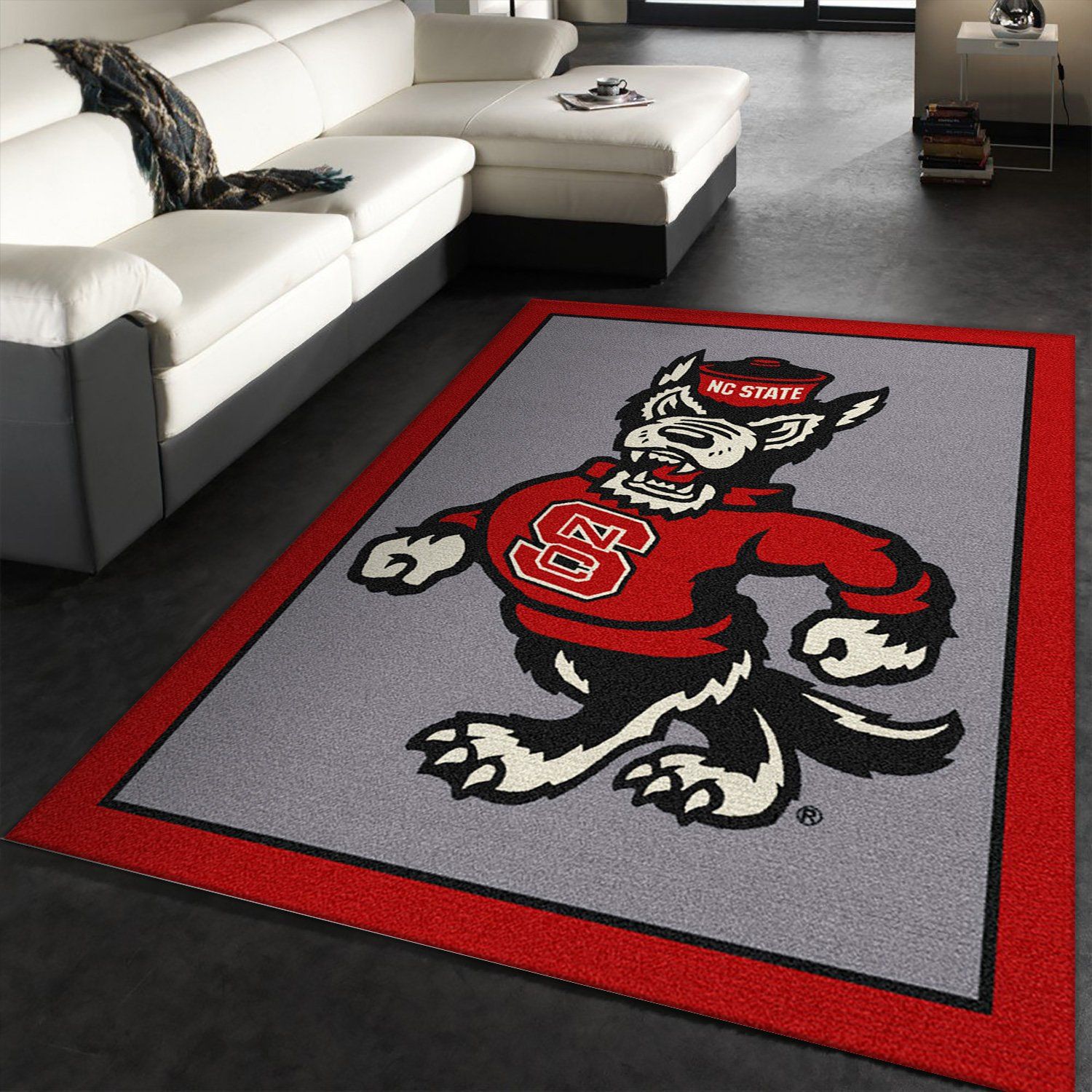 North Carolina State Rectangle Rug – Custom Size And Printing