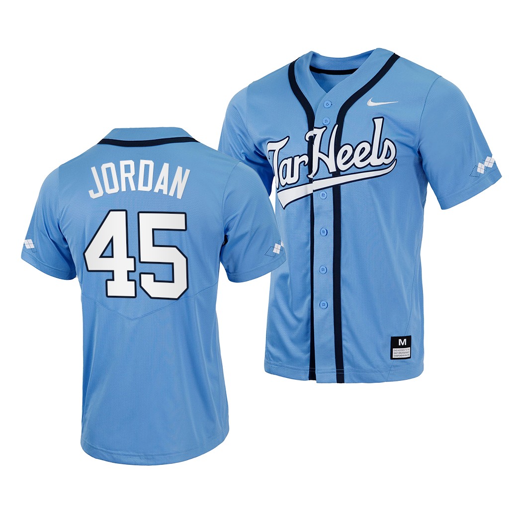 North Carolina Tar Heels Michael Jordan 2022 College Blue #45 Jersey