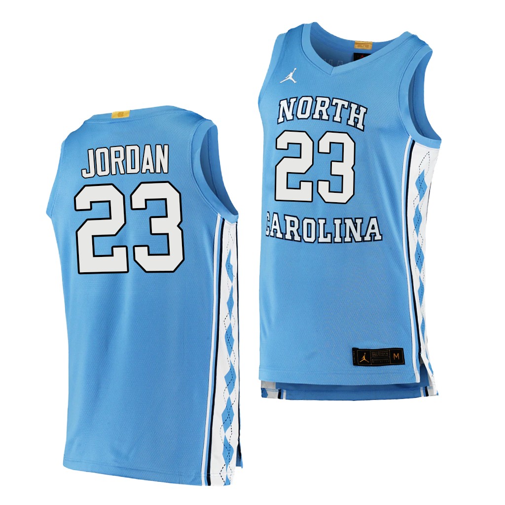 North Carolina Tar Heels Michael Jordan Blue College Jersey