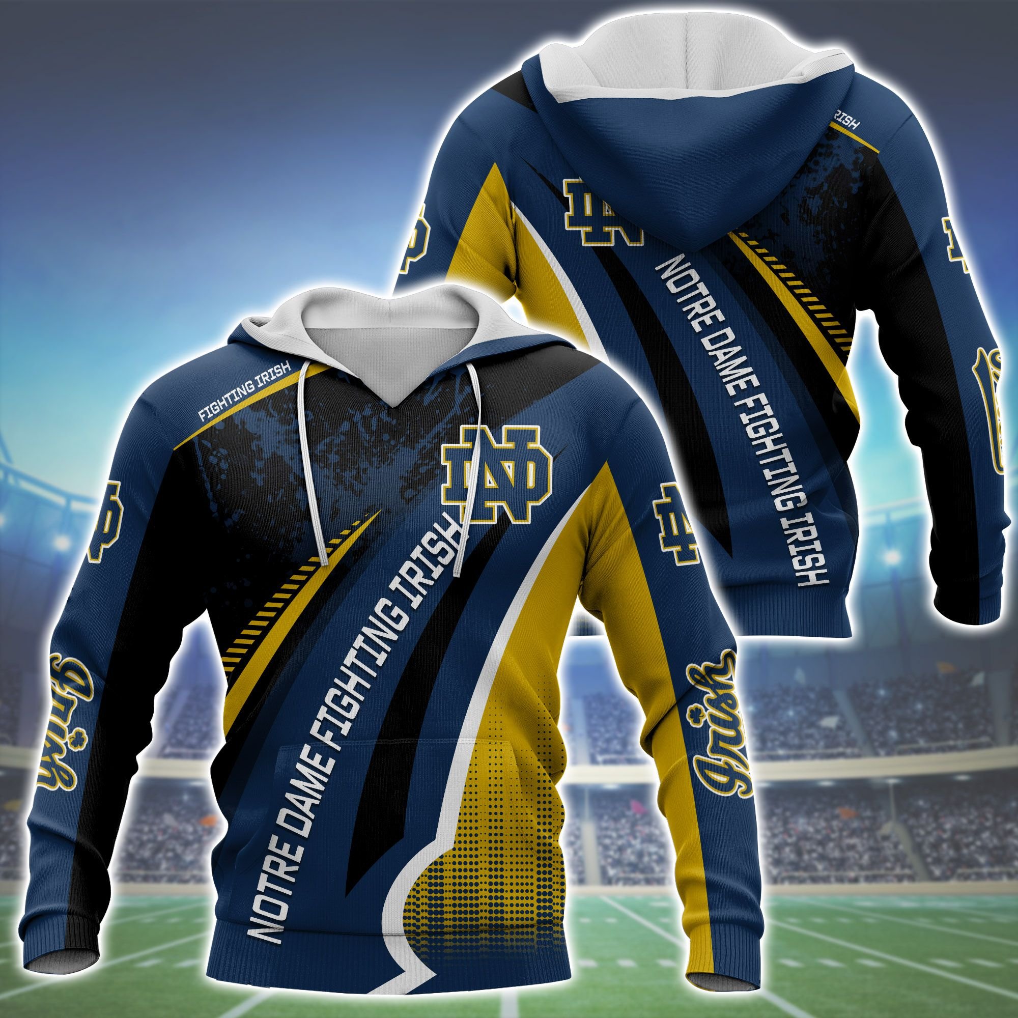 Notre Dame Fighting Irish NCAA1 Hoodie For This Season Gift For Sport Lovers