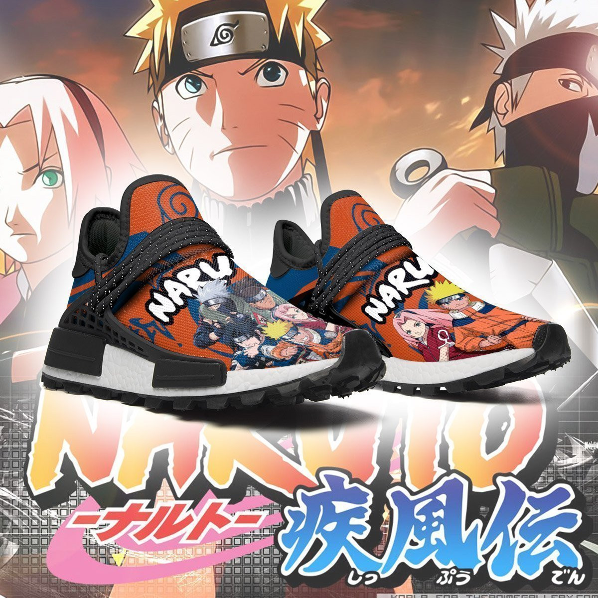 NRT Shoes Characters Anime Sneakers, NMD Shoes