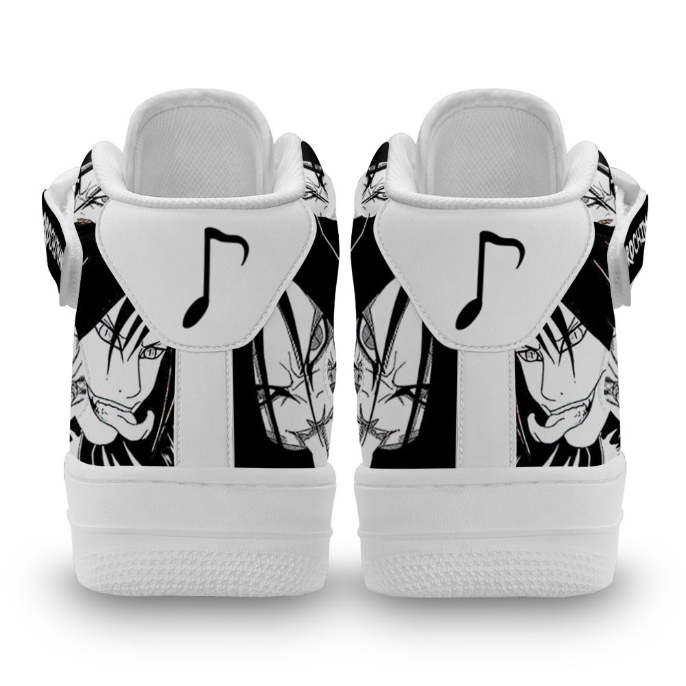 Nrt Uzumaki Baryon Sneakers Air Mid Custom Anime Shoes Mix Manga