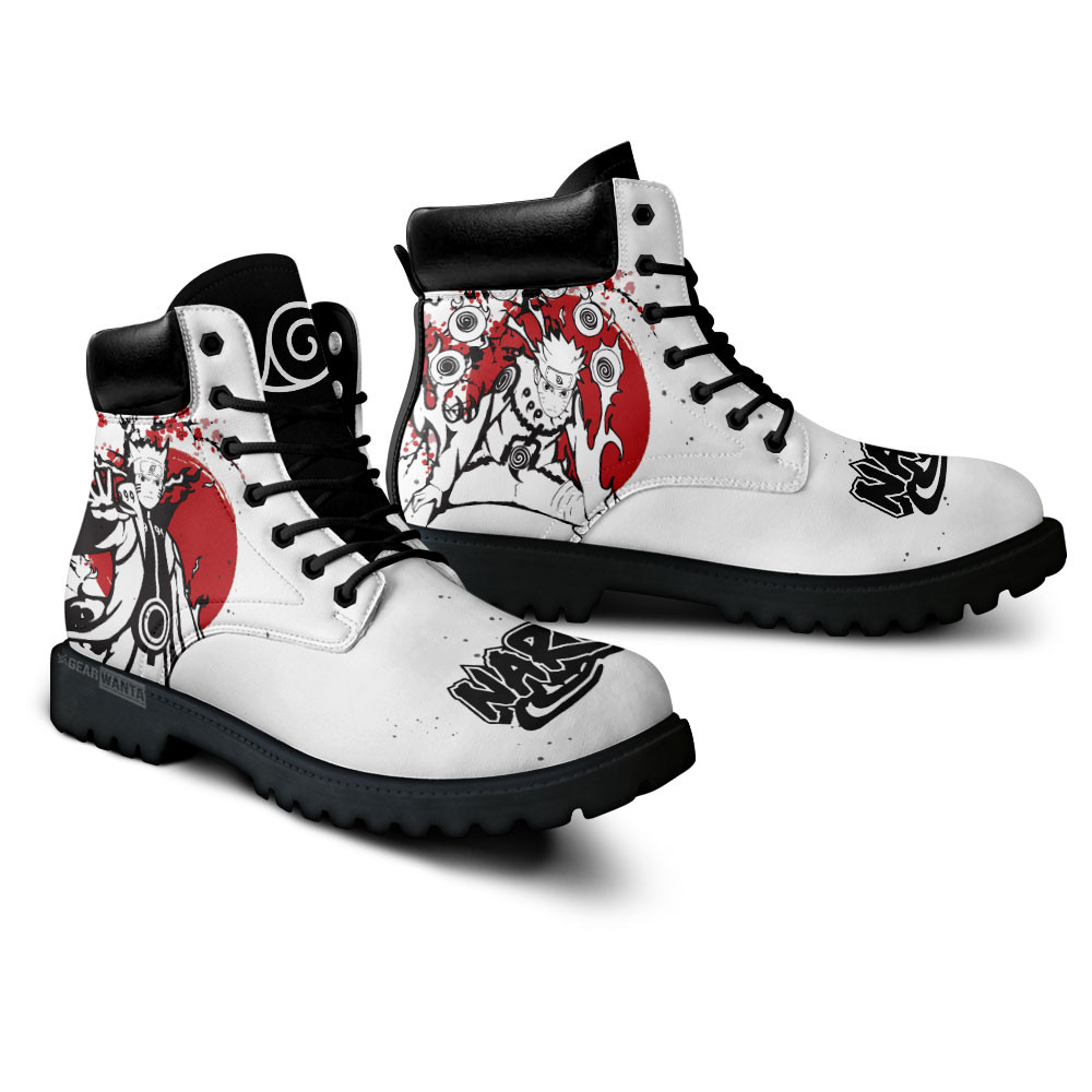 Nrt Uzumaki Bijuu Boots Anime Custom Shoes Japan Style