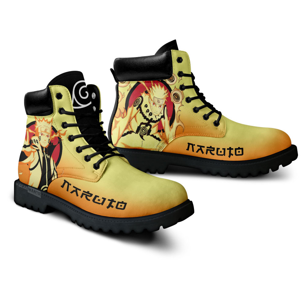 Nrt Uzumaki Bijuu Boots Custom Shoes For Anime Fans