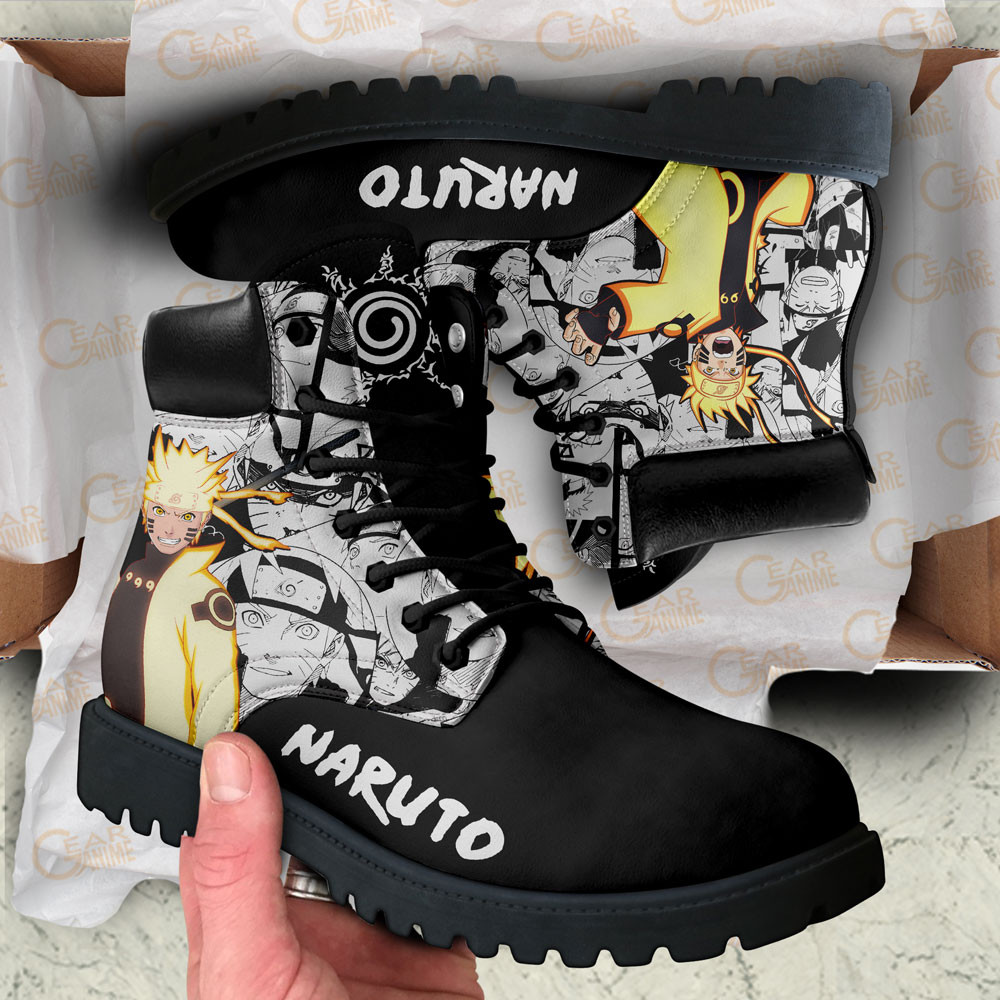 Nrt Uzumaki Bijuu Boots Manga Anime Custom Shoes