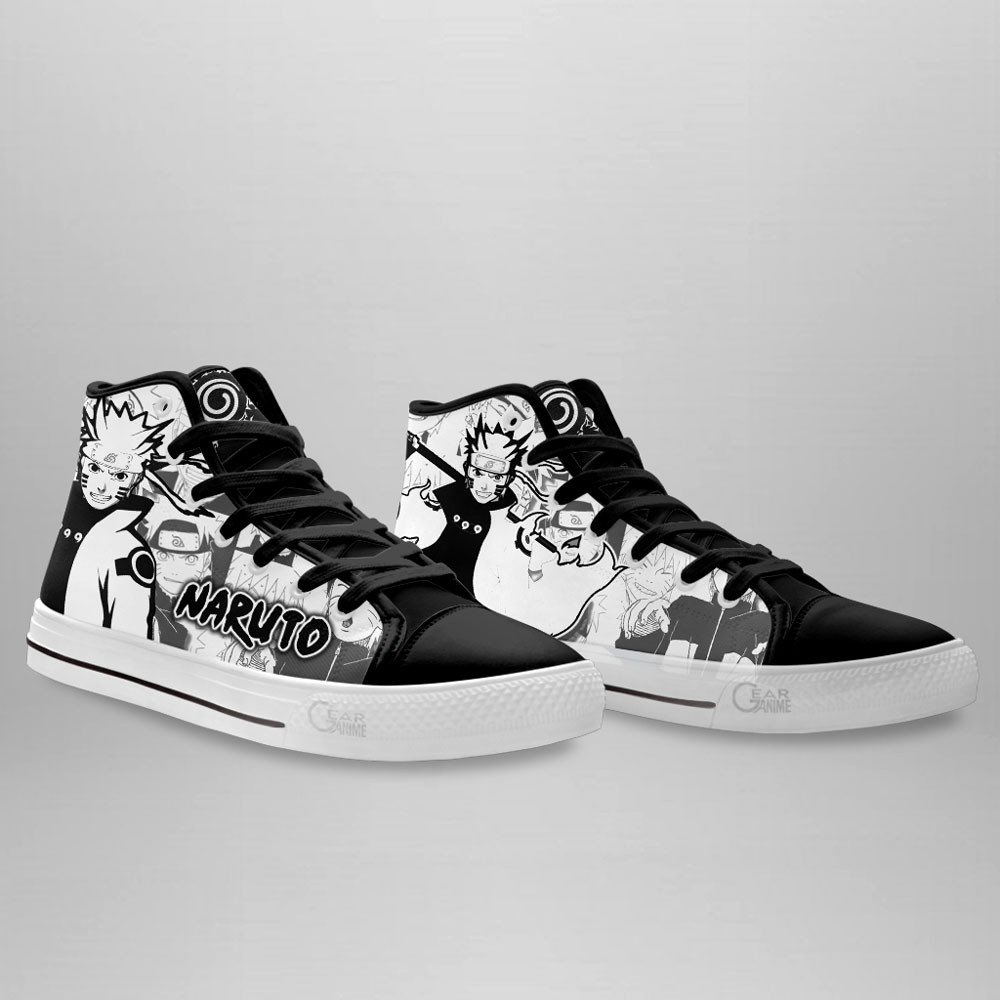 Nrt Uzumaki Bijuu High Top Shoes Custom Manga Anime Sneakers