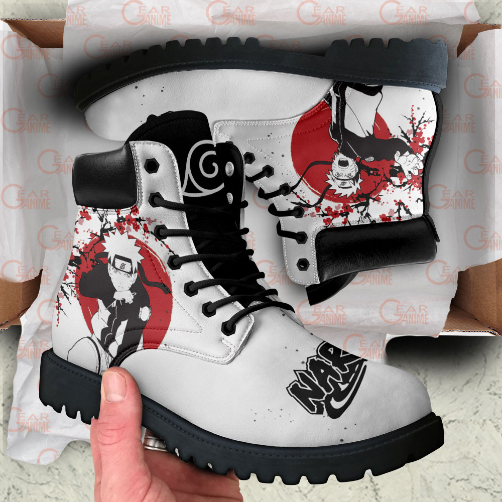 Nrt Uzumaki Boots Anime Custom Shoes Japan Style