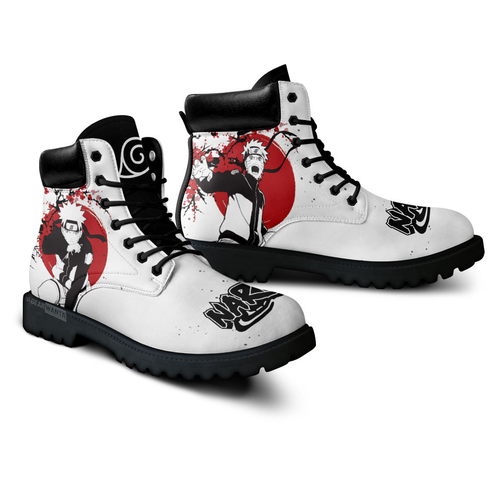 Nrt Uzumaki Boots Anime Custom Shoes Japan Style