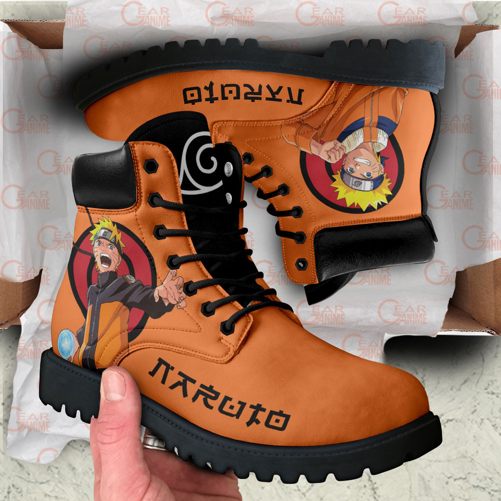 Nrt Uzumaki Boots Custom Shoes For Anime Fans