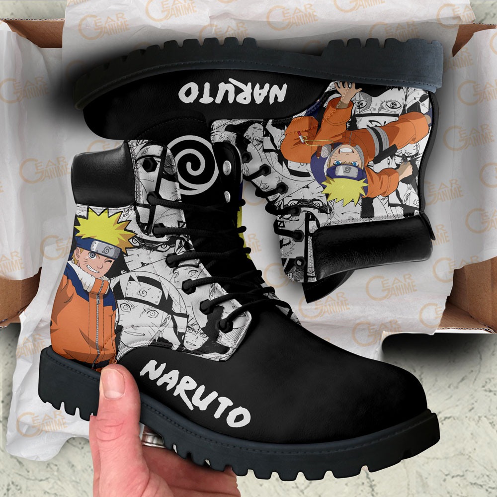 Nrt Uzumaki Boots Manga Anime Custom Shoes