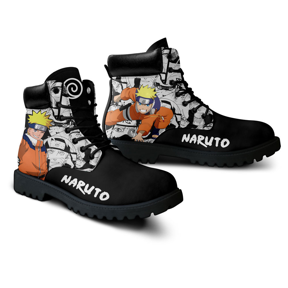 Nrt Uzumaki Boots Manga Anime Custom Shoes