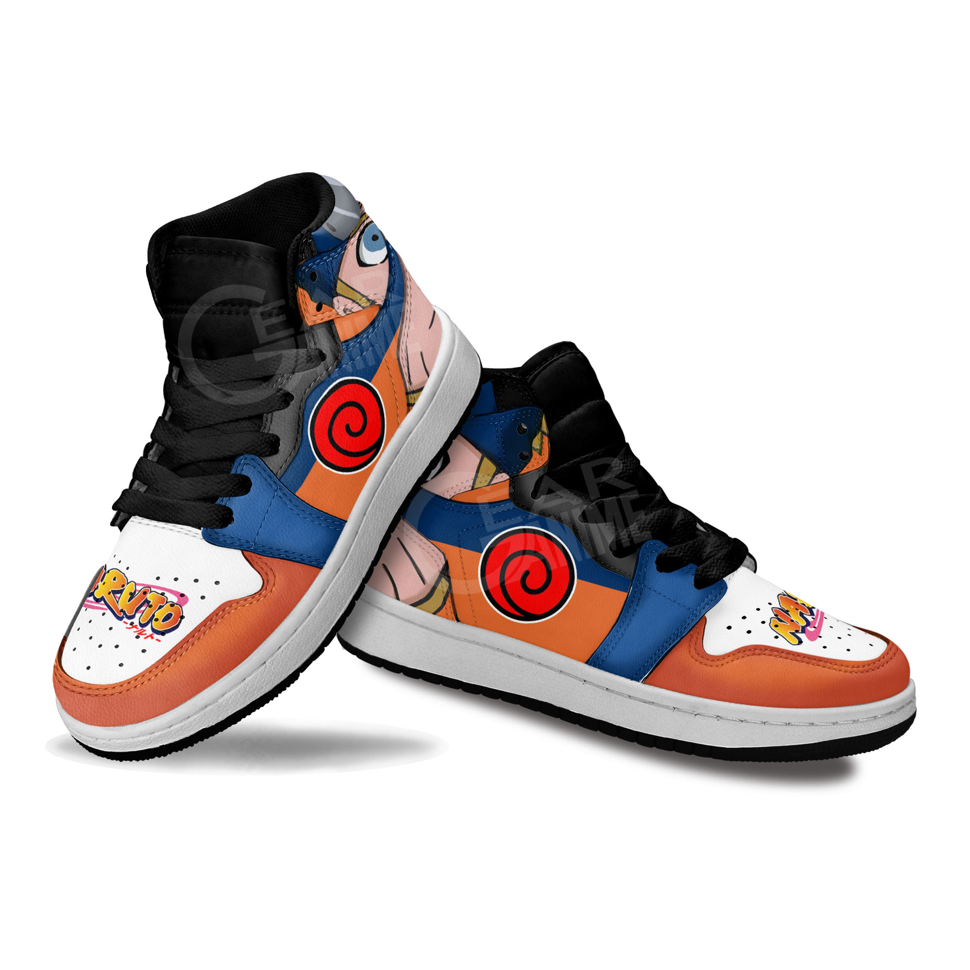 Nrt Uzumaki Kids Sneakers NRT Anime Kids Shoes