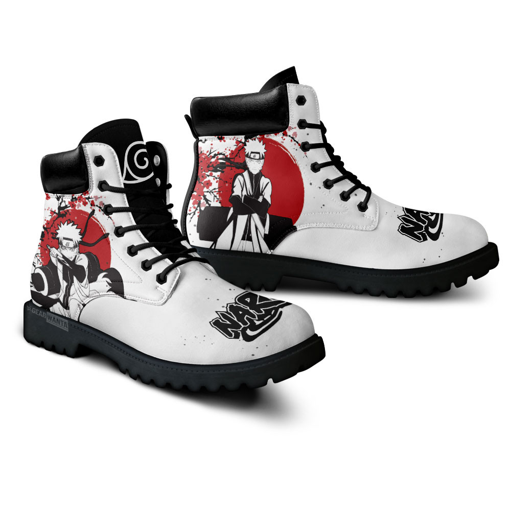 Nrt Uzumaki Sage Boots Anime Custom Shoes Japan Style