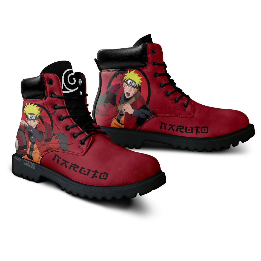 Nrt Uzumaki Sage Boots Custom Shoes For Anime Fans