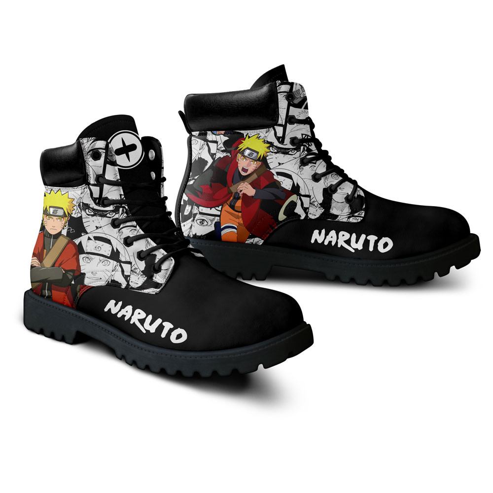 Nrt Uzumaki Sage Boots Manga Anime Custom Shoes