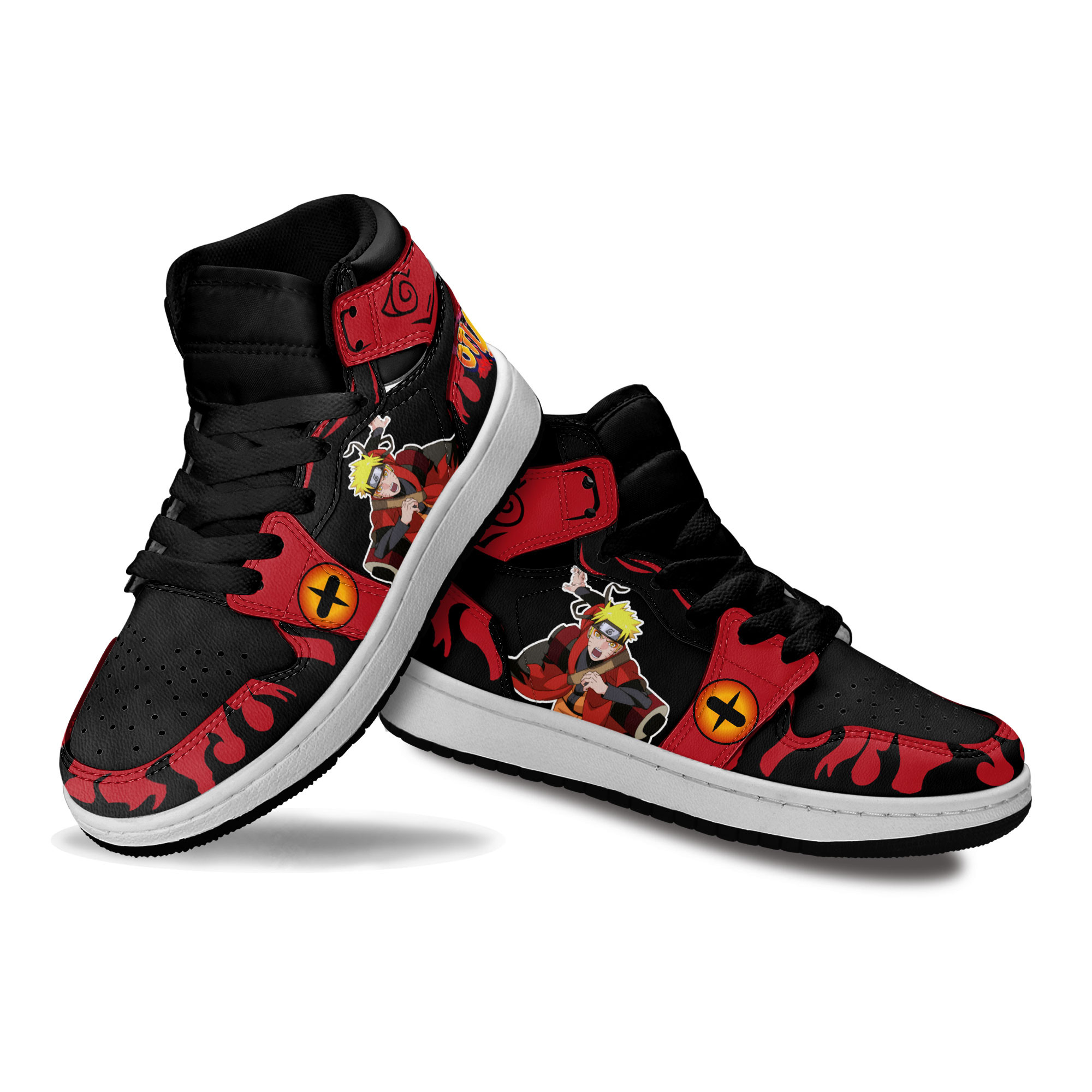 NRT Uzumaki Sage Kids Sneakers Custom Anime NRT Shoes For Kids