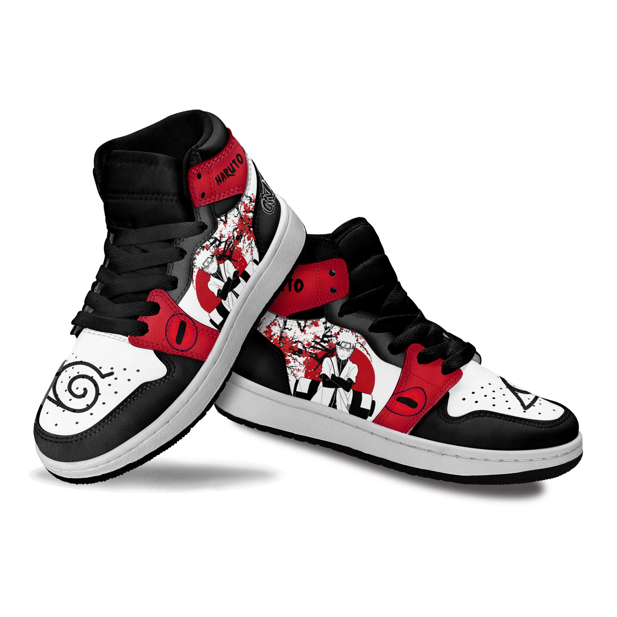 Nrt Uzumaki Sage Kids Sneakers Custom Anime Shoes For Kids Japan Style