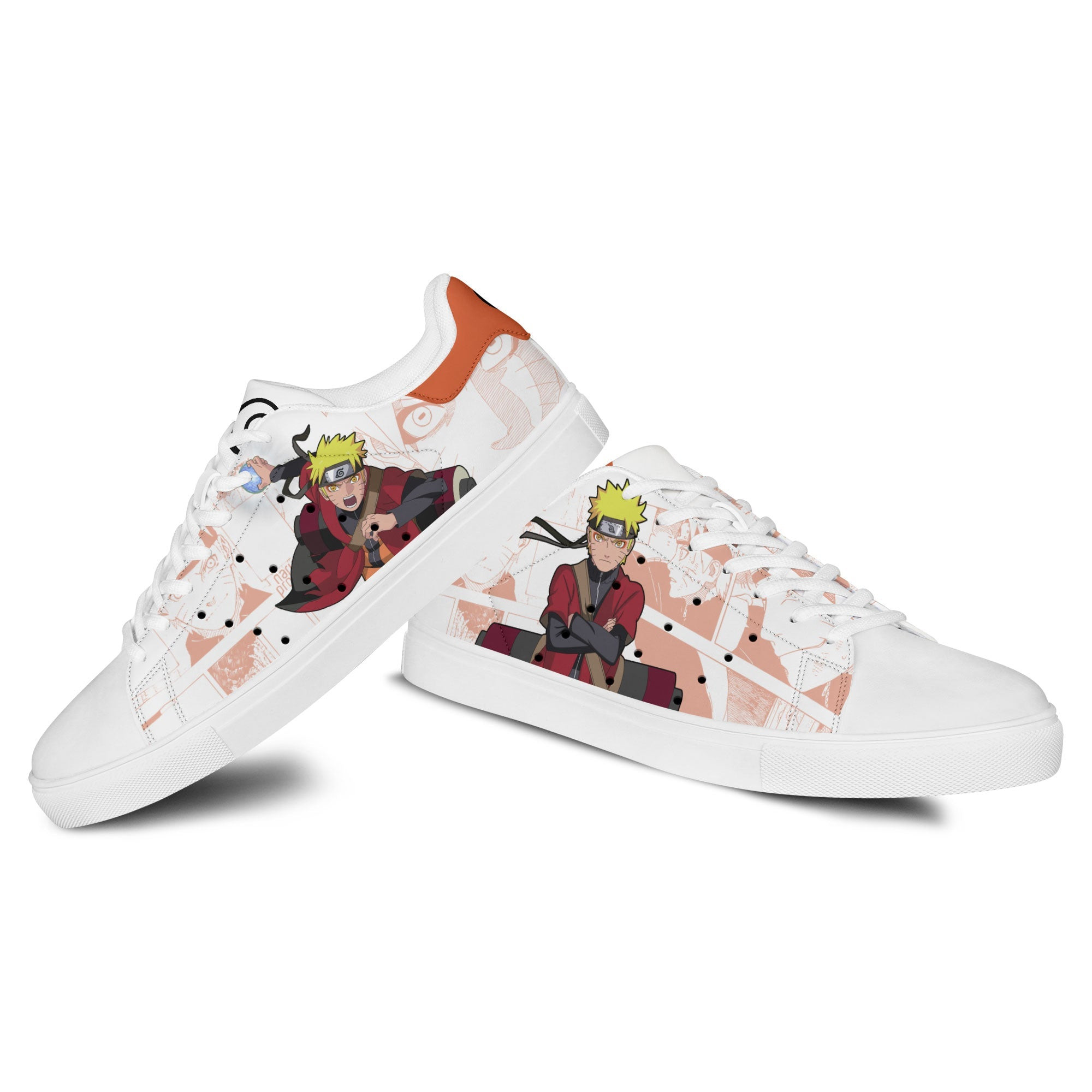 NRT Uzumaki Sage Skate Sneakers Custom NRT Anime Shoes