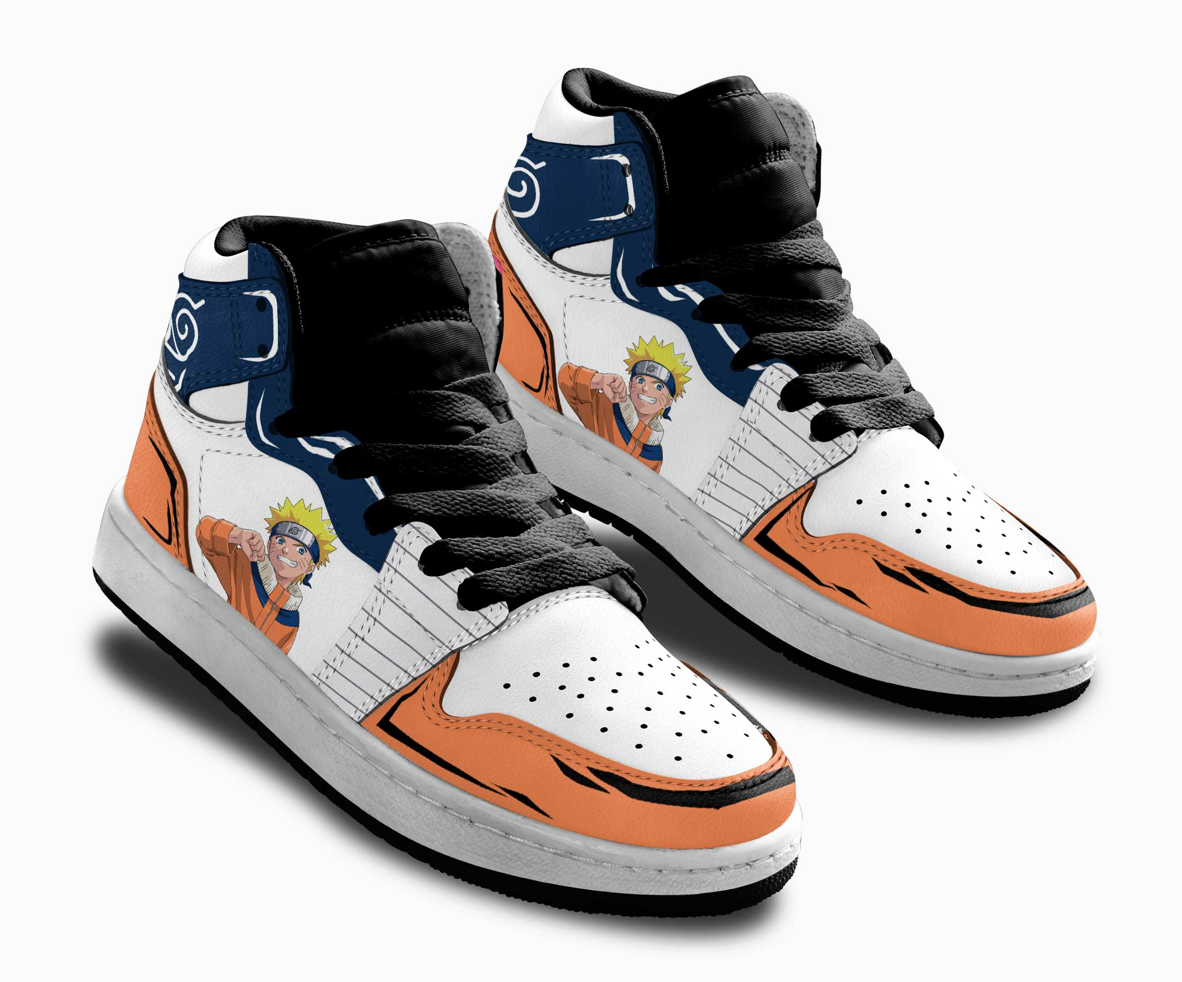 NRT Uzumaki Young Kids Sneakers Custom Anime NRT Shoes For Kids